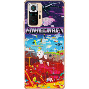 Чехол BoxFace Xiaomi Redmi Note 10 Pro Minecraft World Beyond