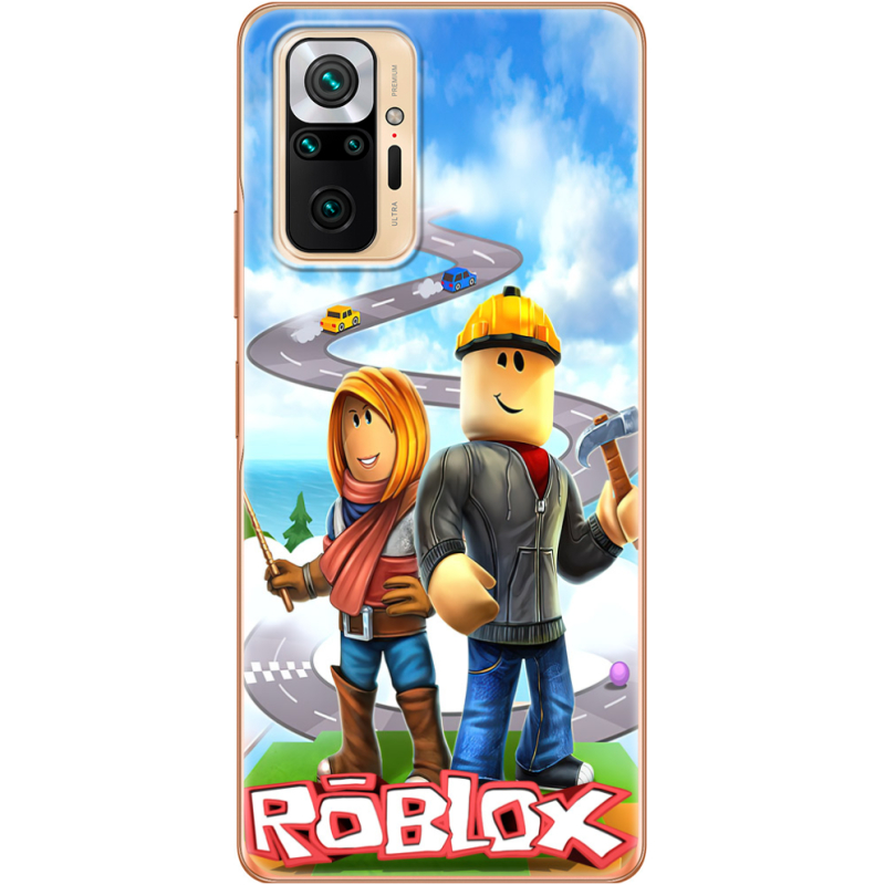 Чехол BoxFace Xiaomi Redmi Note 10 Pro Roblox Білдерман