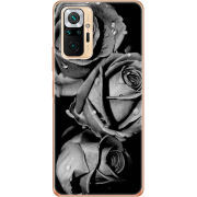 Чехол BoxFace Xiaomi Redmi Note 10 Pro Black and White Roses