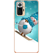 Чехол BoxFace Xiaomi Redmi Note 10 Pro Skier Snowman