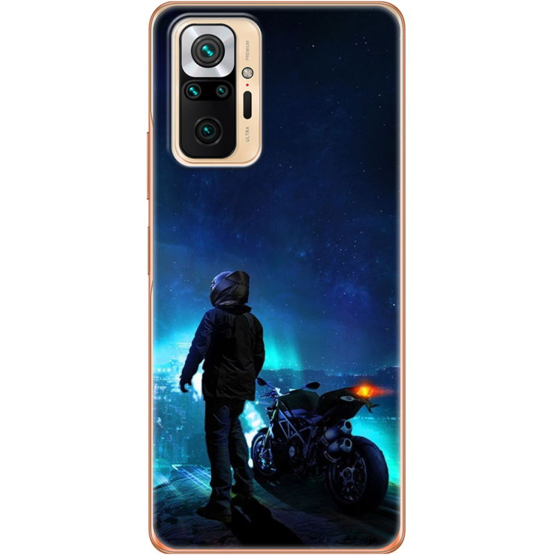 Чехол BoxFace Xiaomi Redmi Note 10 Pro Motorcyclist