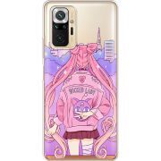 Прозрачный чехол BoxFace Xiaomi Redmi Note 10 Pro Wiked Lady