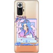 Прозрачный чехол BoxFace Xiaomi Redmi Note 10 Pro The Sakuras Will Cry For You