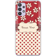 Чехол BoxFace Samsung A725 Galaxy A72 Именной Polka Dots