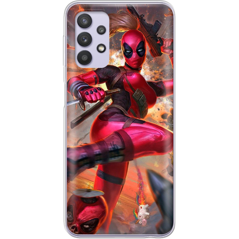 Чехол BoxFace Samsung A725 Galaxy A72 Woman Deadpool