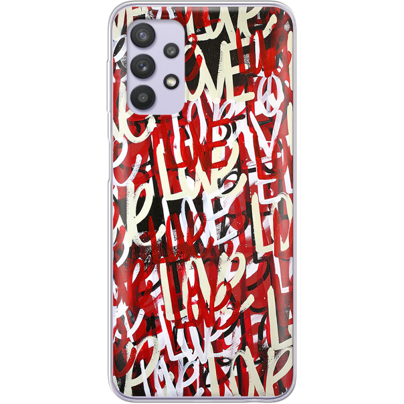 Чехол BoxFace Samsung A725 Galaxy A72 Love Graffiti