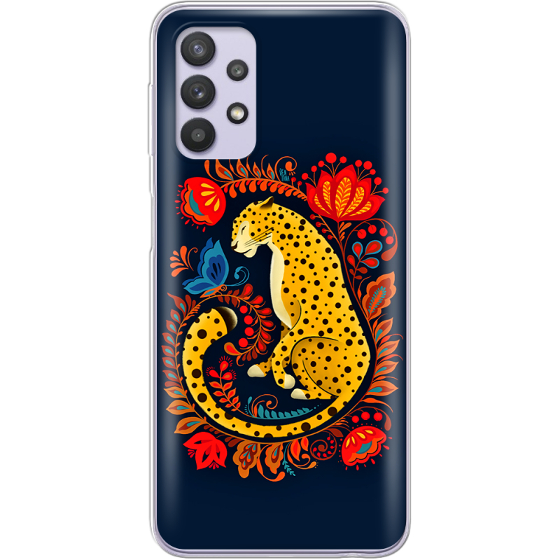 Чехол BoxFace Samsung A725 Galaxy A72 Petrykivka Leopard