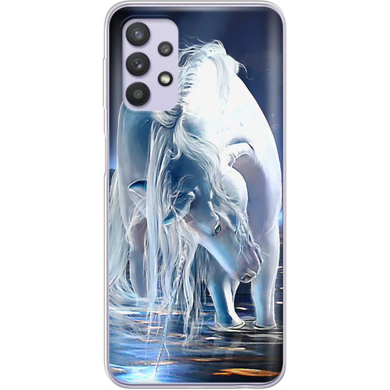 Чехол BoxFace Samsung A725 Galaxy A72 White Horse