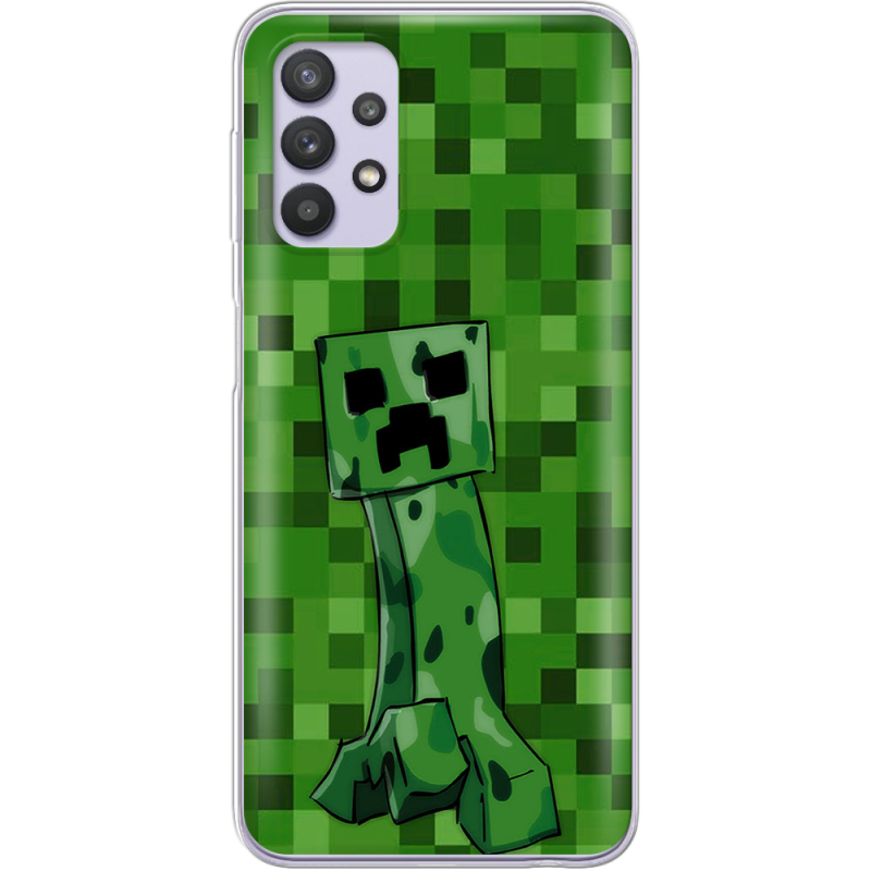 Чехол BoxFace Samsung A725 Galaxy A72 Minecraft Creeper