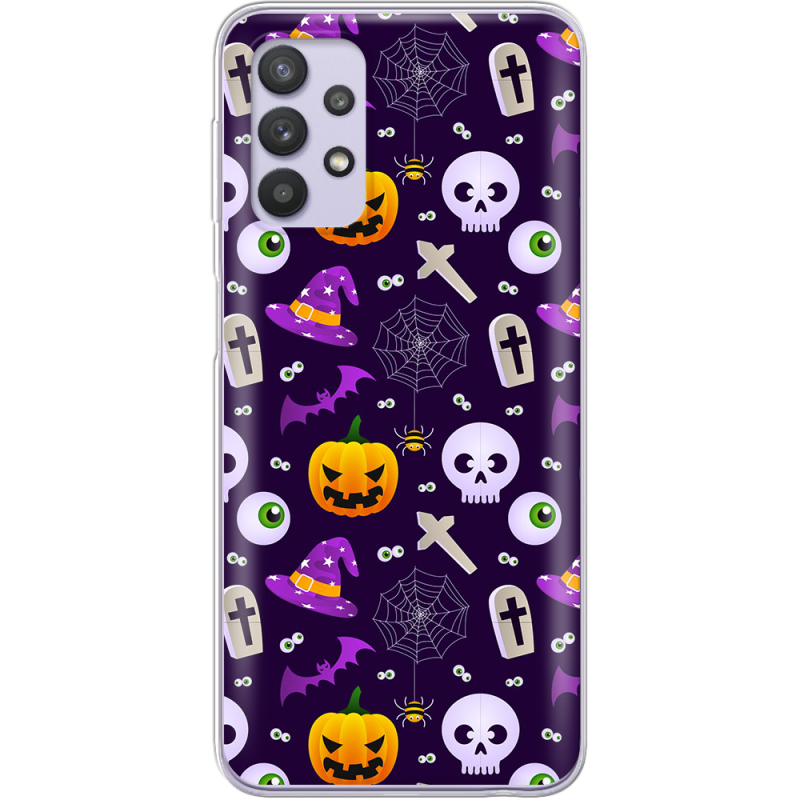 Чехол BoxFace Samsung A725 Galaxy A72 Halloween Purple Mood