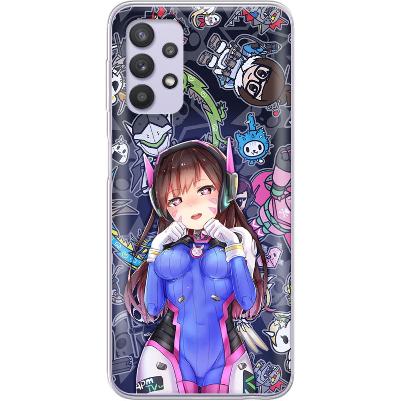 Чехол BoxFace Samsung A725 Galaxy A72 Overwatch D.VA