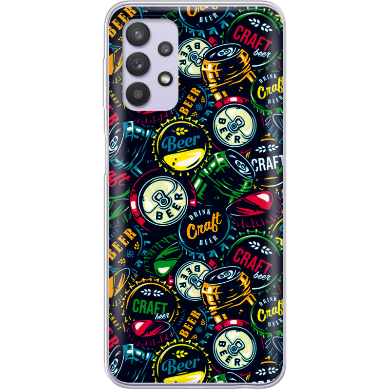 Чехол BoxFace Samsung A725 Galaxy A72 Bottle Caps