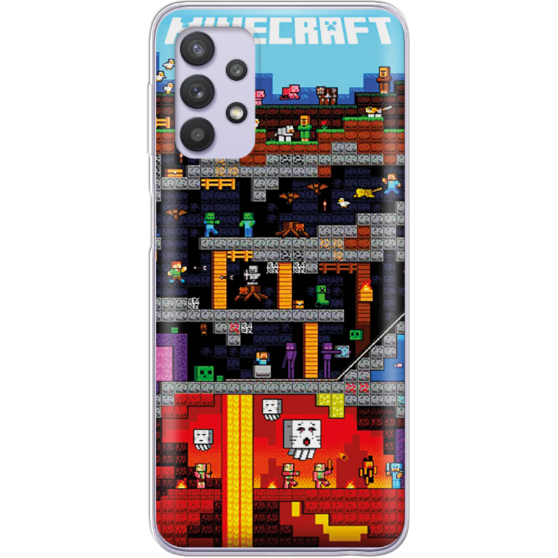 Чехол BoxFace Samsung A725 Galaxy A72 Minecraft Lode Runner