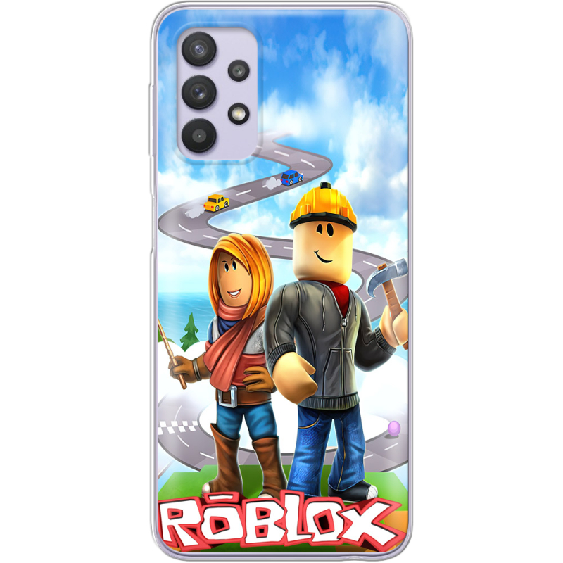 Чехол BoxFace Samsung A725 Galaxy A72 Roblox Білдерман