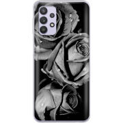 Чехол BoxFace Samsung A725 Galaxy A72 Black and White Roses