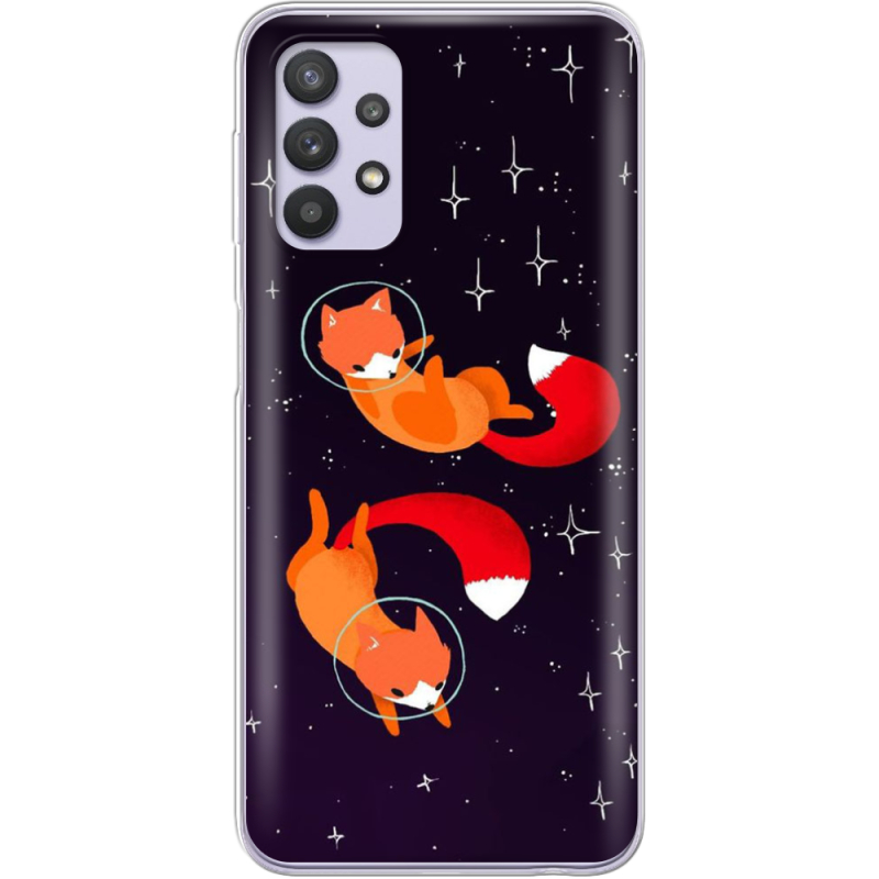 Чехол BoxFace Samsung A725 Galaxy A72 Fox-Astronauts