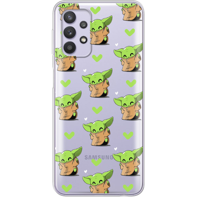 Прозрачный чехол BoxFace Samsung A725 Galaxy A72 Pattern Baby Yoda