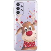 Прозрачный чехол BoxFace Samsung A725 Galaxy A72 Winter Deer