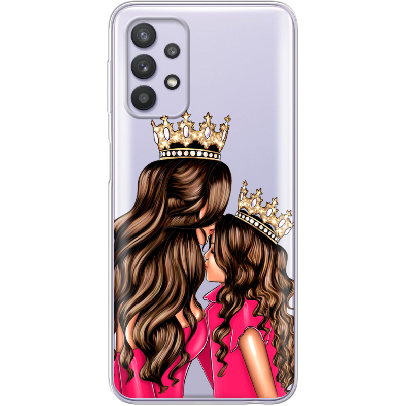 Прозрачный чехол BoxFace Samsung A725 Galaxy A72 Queen and Princess