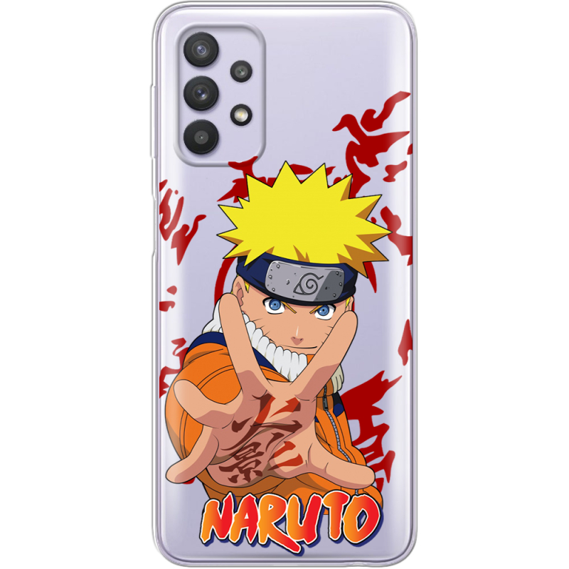 Прозрачный чехол BoxFace Samsung A725 Galaxy A72 Naruto