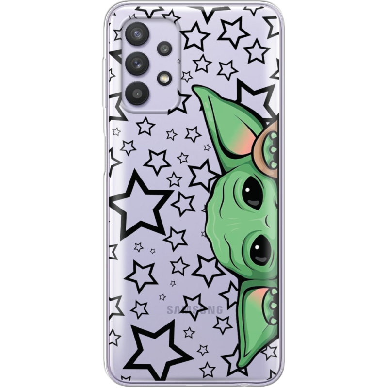 Прозрачный чехол BoxFace Samsung A725 Galaxy A72 Baby Yoda