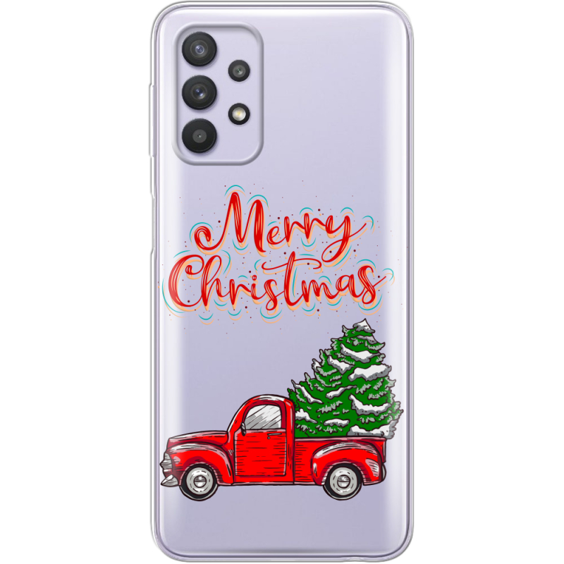 Прозрачный чехол BoxFace Samsung A725 Galaxy A72 Holiday Car