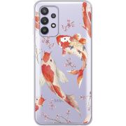 Прозрачный чехол BoxFace Samsung A725 Galaxy A72 Japanese Koi Fish