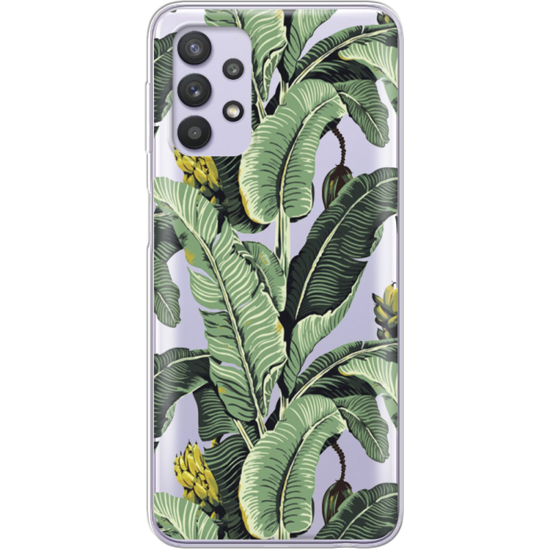 Прозрачный чехол BoxFace Samsung A725 Galaxy A72 Banana Leaves