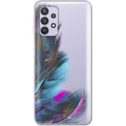 Прозрачный чехол BoxFace Samsung A725 Galaxy A72 Feathers