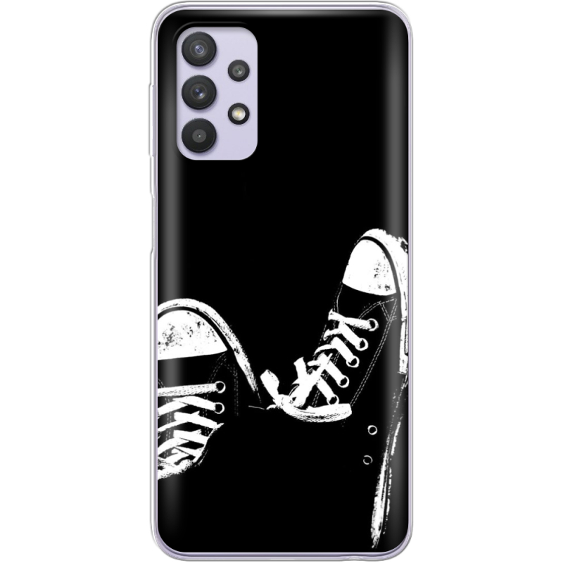 Чехол BoxFace Samsung A525 Galaxy A52 Black Sneakers