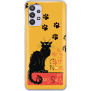 Чехол BoxFace Samsung A525 Galaxy A52 Noir Cat