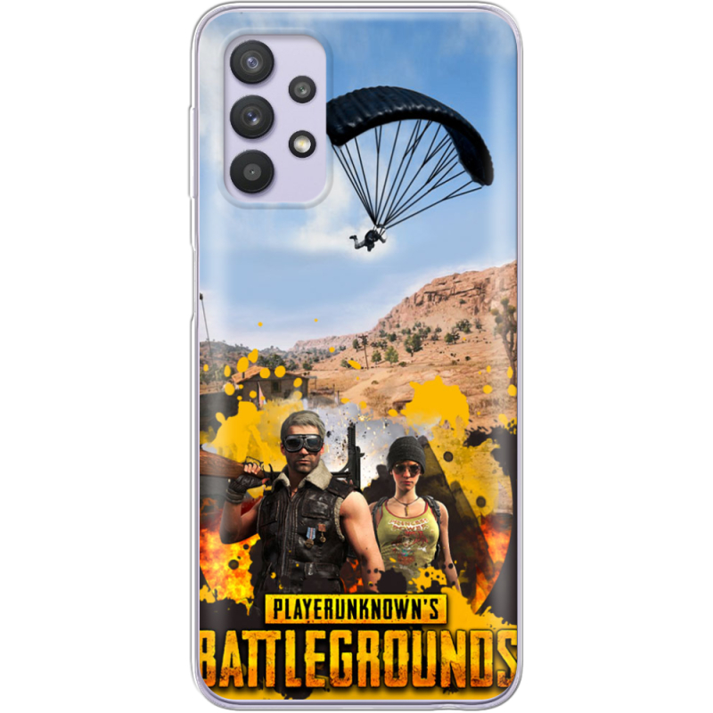 Чехол BoxFace Samsung A525 Galaxy A52 Pubg parachute