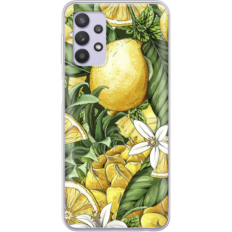 Чехол BoxFace Samsung A525 Galaxy A52 Lemon Pattern