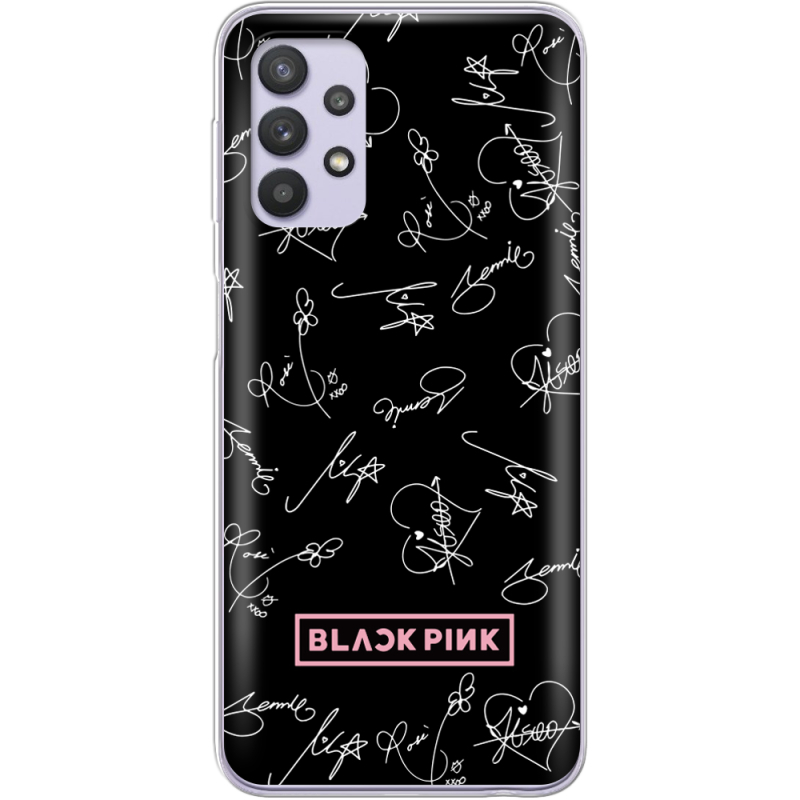 Чехол BoxFace Samsung A525 Galaxy A52 Blackpink автограф
