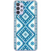 Чехол BoxFace Samsung A525 Galaxy A52 Блакитний Орнамент