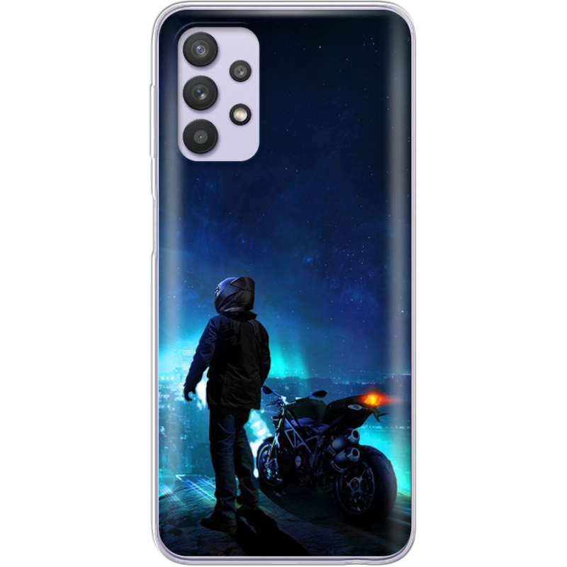 Чехол BoxFace Samsung A525 Galaxy A52 Motorcyclist