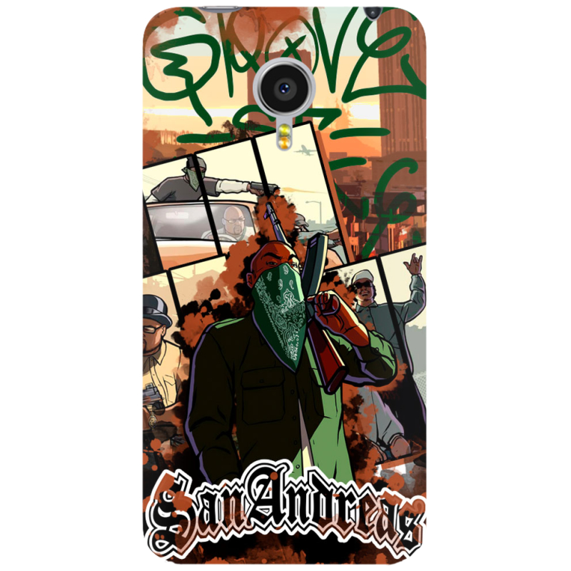 Чехол Uprint Meizu MX4 Pro GTA San Andreas