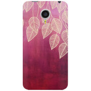 Чехол Uprint Meizu MX4 Pro Gold Leaves