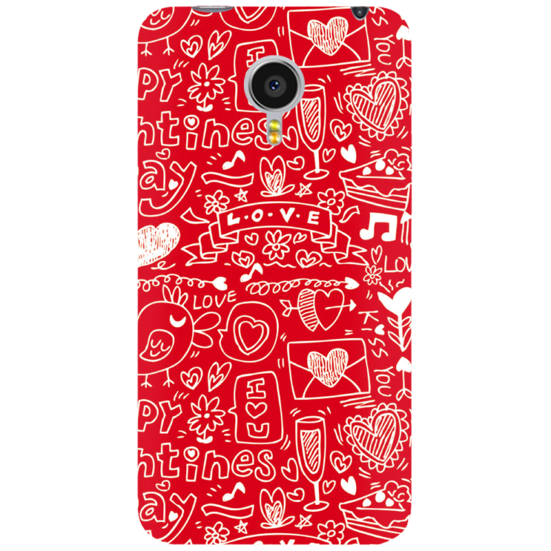Чехол Uprint Meizu MX4 Pro Happy Valentines