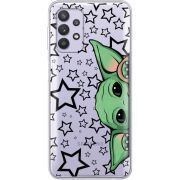 Прозрачный чехол BoxFace Samsung A525 Galaxy A52 Baby Yoda