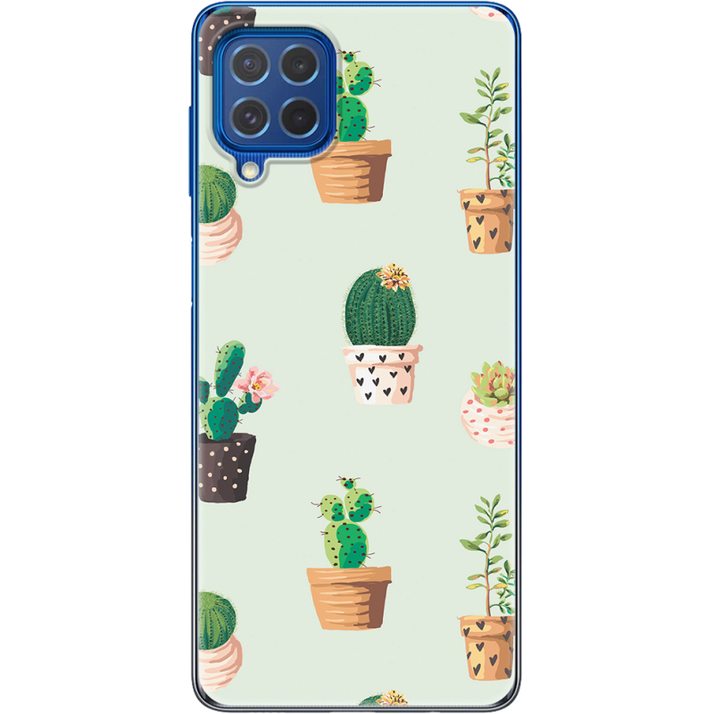 Чехол BoxFace Samsung M625F Galaxy M62 L-green Cacti