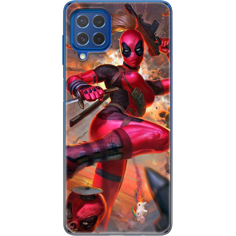 Чехол BoxFace Samsung M625F Galaxy M62 Woman Deadpool