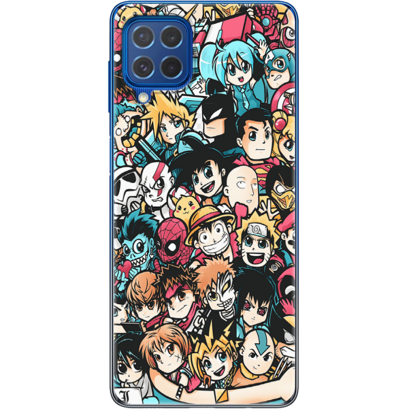 Чехол BoxFace Samsung M625F Galaxy M62 Anime Stickers