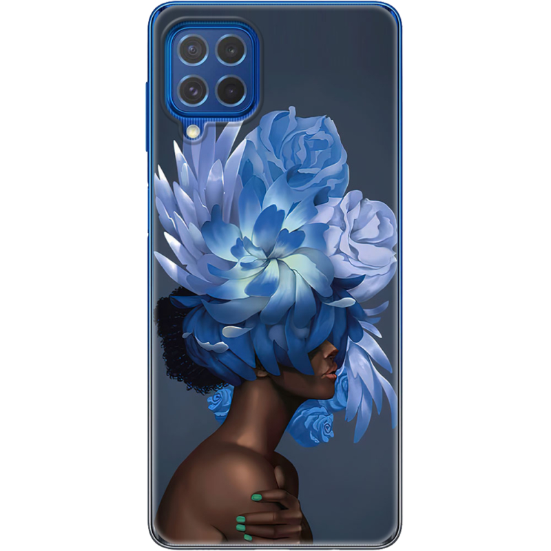 Чехол BoxFace Samsung M625F Galaxy M62 Exquisite Blue Flowers