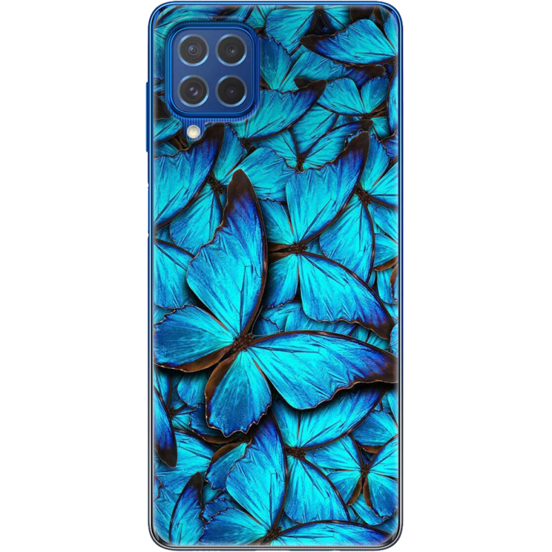 Чехол BoxFace Samsung M625F Galaxy M62 лазурные бабочки