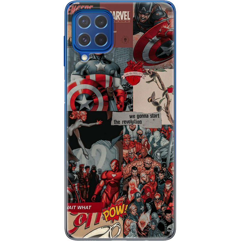 Чехол BoxFace Samsung M625F Galaxy M62 Marvel Avengers