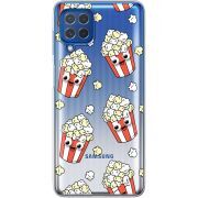 Прозрачный чехол BoxFace Samsung M625F Galaxy M62 с 3D-глазками Popcorn