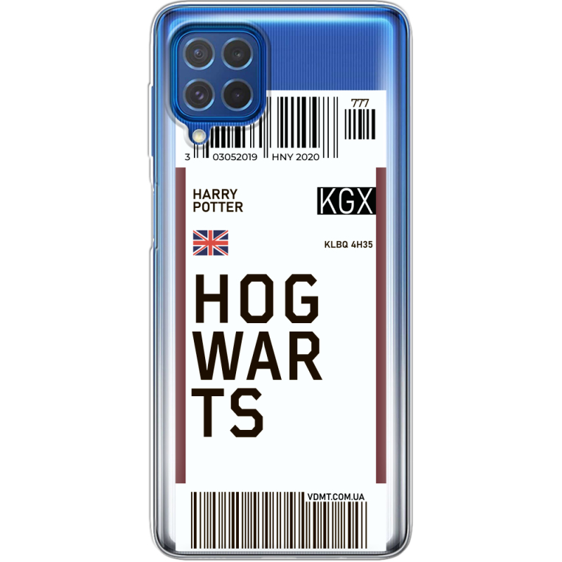 Прозрачный чехол BoxFace Samsung M625F Galaxy M62 Ticket Hogwarts