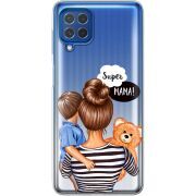 Прозрачный чехол BoxFace Samsung M625F Galaxy M62 Super Mama and Son