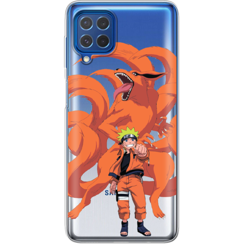 Прозрачный чехол BoxFace Samsung M625F Galaxy M62 Naruto and Kurama